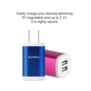 2 USB porta 5v 2a zidni punjač