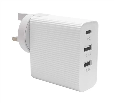 Prijenosni 3 porta Qc 2.0 USB zidni adapter za putni punjač
